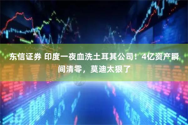 东信证券 印度一夜血洗土耳其公司！4亿资产瞬间清零，莫迪太狠了